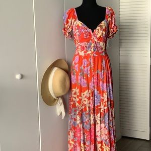 Lily puff sleeve gown by Spell & the Gypsy